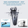 Demo 2 3D Rechargeable Electric Shaver IPX7 Waterproof Wet and Dry Men's Rotary Shaver with Pop-up Trimmer